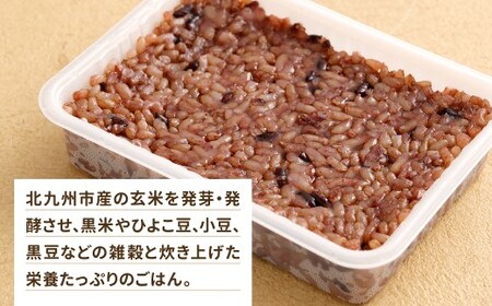 黒米と雑穀 発芽発酵玄米パックご飯 18食 ～タオの腸活デトックスごはん～ 常温保存 常温 米 お米 玄米 玄米パック 発芽玄米 発酵玄米 ご飯 ごはん 主食 レンジ 常温 福岡県 北九州市