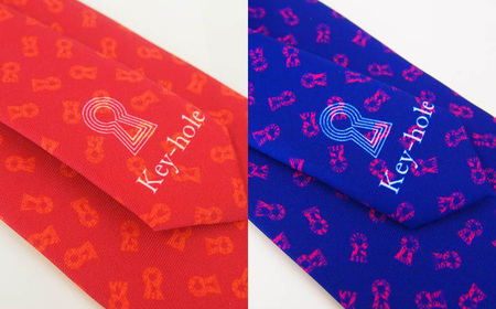 No.054 【前方後円墳】古墳ネクタイ　2本セット