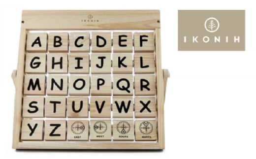 CB-2.【檜のおもちゃ】ALPHABET