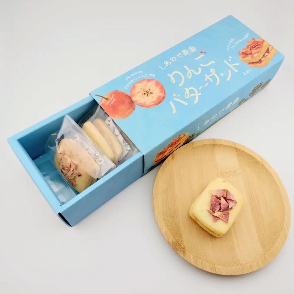 りんご バターサンド 6個入×1箱 個包装 バターサンドクッキー