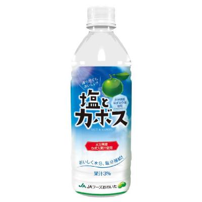 ふるさと納税 津久見市 塩とカボス　495ml×24本(津久見市)