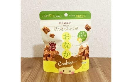 天草レモン味 ほんきのしょうが糖とほんきのしょうがおなかクッキー各５袋セット【ジンジベル】クッキー 和菓子[AYAD022]