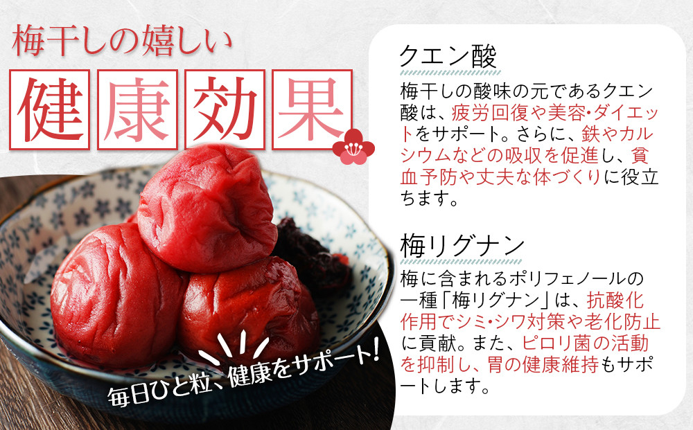 【2026年1月下旬より発送】梅干し しそとうめ 低塩約12％ 170ｇ 4パック入り 限定200個