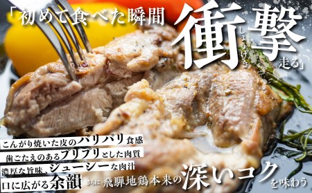 定期便 お楽しみ 鶏肉 地鶏 定期便3回 飛騨地鶏 モモ肉 3回定期便 1kg×3回 国産 国産地鶏[Q1283x]