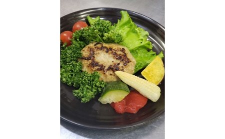 松阪豚 焼くだけ ハンバーグ ６個 ネギ塩 タレ付セット 豚肉 豚肉【1.3-2】