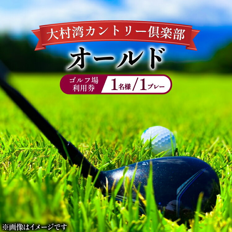 【ふるさと納税】ゴルフ 利用券 大村湾カントリー倶楽部（オールド）「ゴルフ場利用券（平日）」 [大村湾カントリー倶楽部 長崎県 東彼杵町 hs42bag300000] ゴルフ場 利用券 ゴルフプレー券 チケット 体験チケット ごるふ 施設利用券
