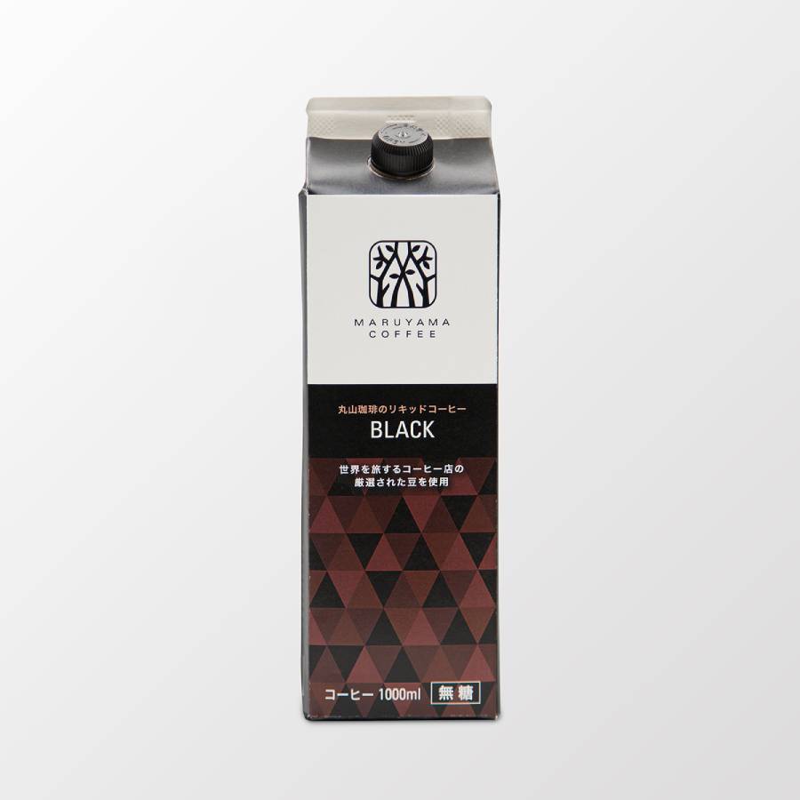 ＜丸山珈琲＞丸山珈琲のリキッドコーヒー BLACK無糖 2本セット1000ml×2本