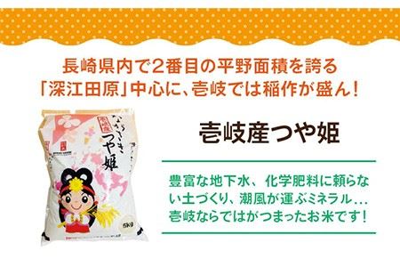 【全3回定期便】壱岐産 つや姫 5kg《壱岐市》【壱岐市農業協同組合】 [JBO056] 米 お米 白米 ご飯 ごはん 5キロ お弁当 朝食 定期便   51000 51000円