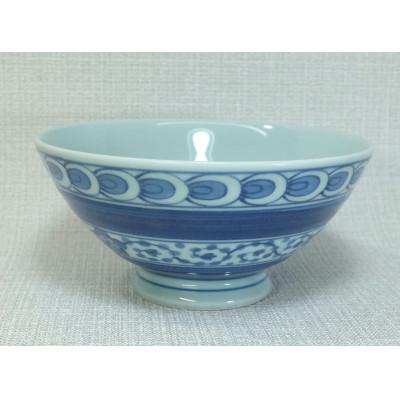 ふるさと納税 長崎県 【波佐見焼】φ14cmお茶漬け碗5個組　唐草梅　5 14199 |  | 01
