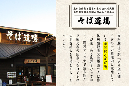 自然豊かな南阿蘇の粗挽きそば 20袋(40束) つゆ40食付き あそ望の郷くぎの そば道場《90日以内に出荷予定(土日祝除く)》 熊本県南阿蘇村 蕎麦