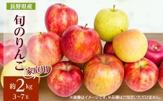 
            ＜2025年発送＞家庭用 長野県北信州のりんご 約2kg(3～7玉) おまかせ1品種_ りんご 林檎 果物 フルーツ くだもの 人気 おすすめ 送料無料 産地直送 長野 信州 【1577442】
          