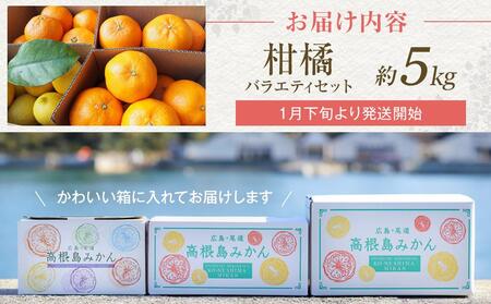 柑橘バラエティセット　5ｋｇ ＜2026年1月下旬より発送開始＞