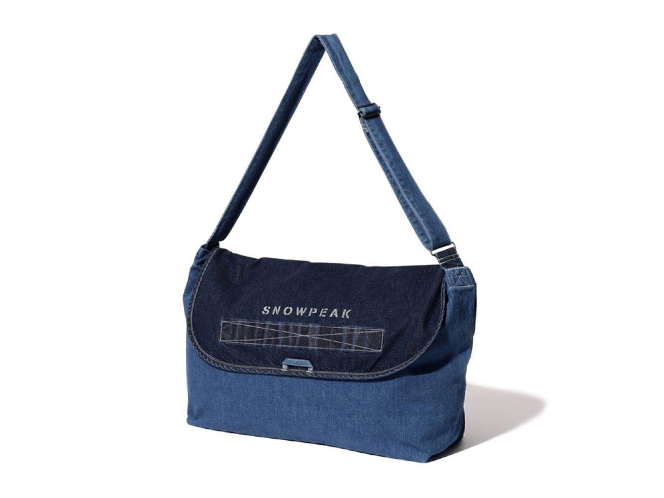 
            Snow Peak｜FUKUYAMA Denim Shoulder Bag（カラー：Indigo,Ecru）【スノーピーク デニム かばん ファッション 人気 おすすめ 福山市】
          