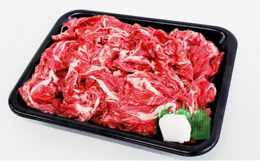 
【A4等級以上の牝牛のみを使用!!】近江牛切落し1kg【縁meat】[№5748-0224]
