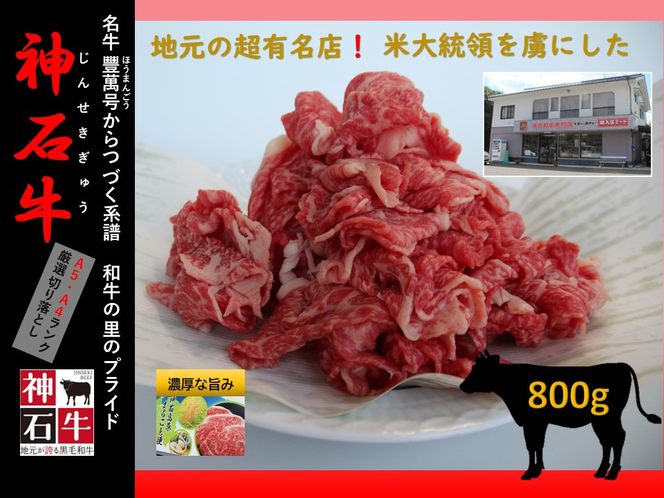 
            広島県神石高原町産神石牛（800ｇ）※寄付金の使い道を選択メニューにて「地域再生プロジェクト」を選択してください。
          