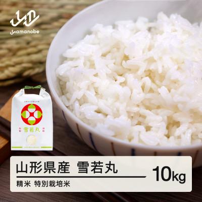 ふるさと納税 山辺町 【令和8年産】ふるさと納税 山形県産雪若丸(精米) 10kg  特別栽培米