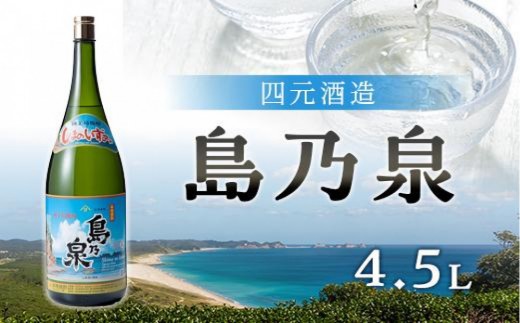 【栄町永井酒店】焼酎セットH 島乃泉4500ml
