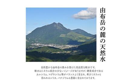 【定期便 全6回】＜由布岳の麓の天然水＞湯布院シリカ天然水 330ml×24本（1ケース）