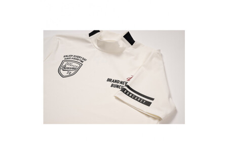 BUNCUREY ゴルフウェア 半袖モックネック(BM23SS-02-044)オフ/サイズ5