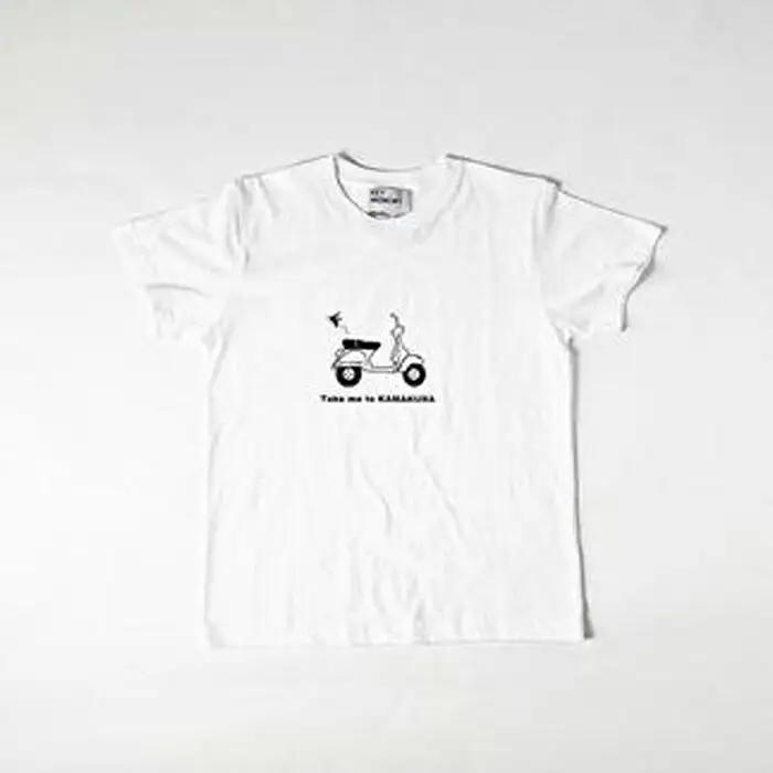 【3サイズ】【KEYEMORY鎌倉】ベスパTシャツ　WHITE