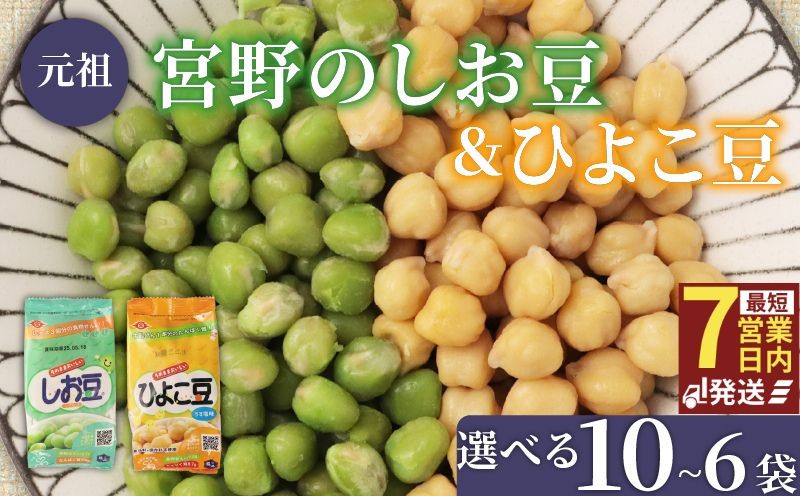 
            ひよこ豆 しお豆 2種 選べる 6袋 10袋 豆 サラダ トッピング おつまみ おやつ 豆ごはん ひよこ 青えんどう豆 塩豆 うすしお味 食物繊維 冷蔵 宮野食品工業所 新潟県 新発田市 miyano015P
          