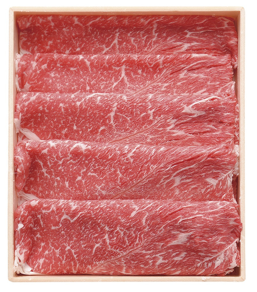 
鹿児島県産黒毛和牛 しゃぶしゃぶ用（肩肉350g）
