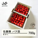 【ふるさと納税】 《先行予約》2025年 山形県産 さくらんぼ 佐藤錦 バラ詰 700g 秀 M〜L F20A-918 ※沖縄・離島への配送不可