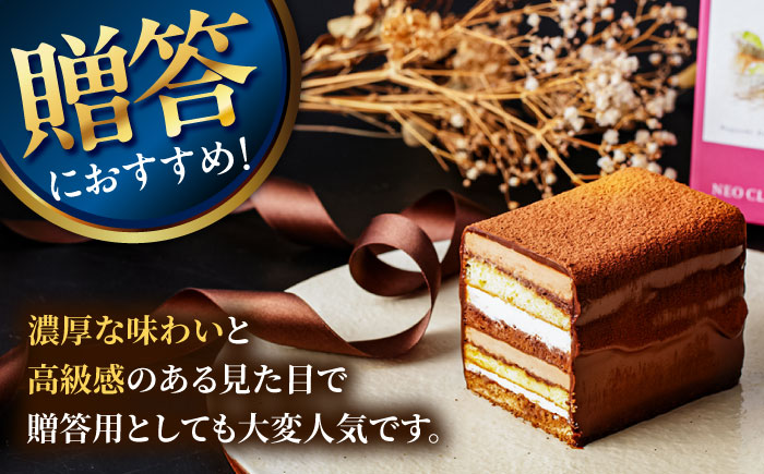 【12回定期便】＜ニッポン全国おやつランキンググランプリ受賞＞長崎石畳ショコラ ハーフサイズ 3個 / 石畳ショコラ チョコ ケーキ スイーツ / 諫早市 / ネオクラシッククローバー [AHBS03
