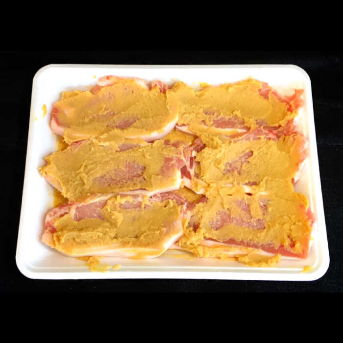 【6回定期便】雲仙もみじ豚 サーロイン ロース 西京味噌漬け Wセット 1kg / 南島原市 / はなぶさ [SCN110]_イメージ2