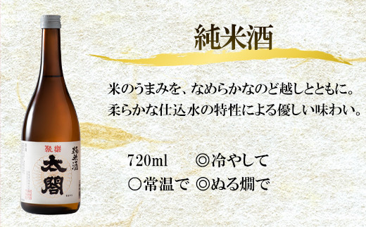 日本酒らしい米の旨味に溢れた、深みのある味わい。
魚の煮付けや肉料理など、旨み豊かな料理と相性◎