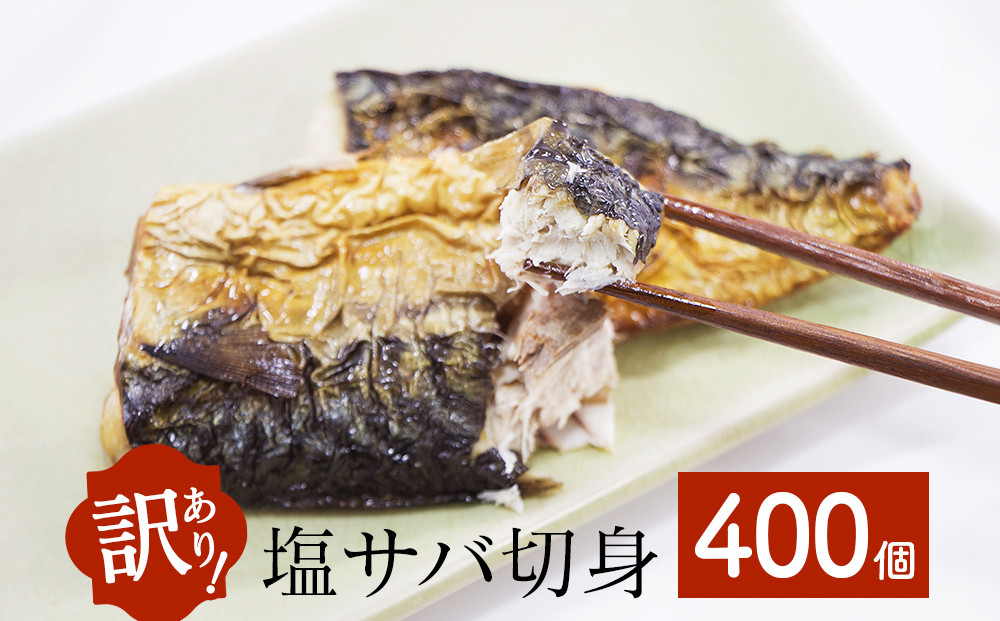 
            訳あり 塩サバ 切身 400個 
          