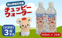 【ふるさと納税】チュッピーウォーター24本入×1ケース 水 ミネラルウォーター 500ml 24本 1ケース 定期便 3ヶ月