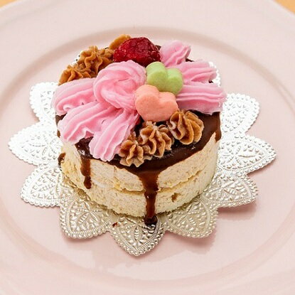 【ふるさと納税】デコレーションミートケーキ（犬用） 加工品 惣菜 冷凍