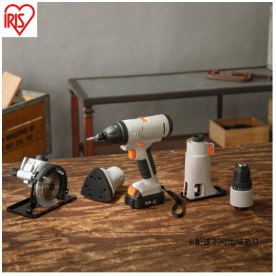 ふるさと納税 大河原町 マルチギア充電式インパクトドライバーセット18V JM18INSアイリスオーヤマ[53753371]