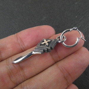 layers dagger pierce ダガー ピアス ｜ シルバー アクセサリー 925 ハンドメイド ジュエリー アクセ ファッション 人気 シンプル ギフト プレゼント 年末年始 お中元 お歳
