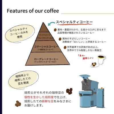ふるさと納税 豊川市 スペシャルティコーヒー コーヒー豆 3種類セット　合計450g(豆のまま) |  | 02