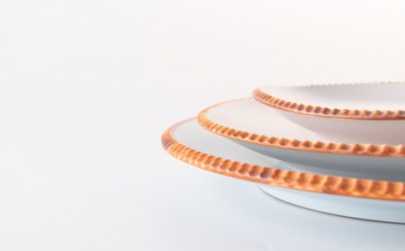 マカロンいげ皿3点 NAZ013 