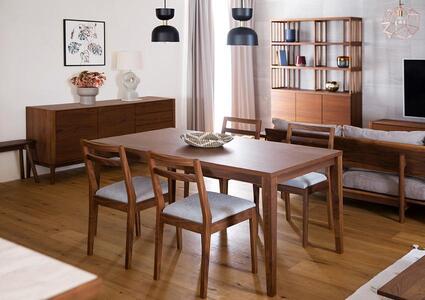 【開梱設置】高野木工 COMMON コモン ダイニングテーブル W150cm ウォルナット【10年保証】