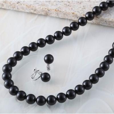 ふるさと納税 和泉市 漆黒の大玉ジェット2点セット