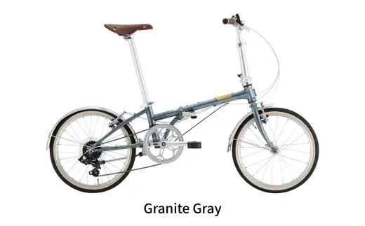 【 Granite Gray 】 DAHON フォールディングバイク Boardwalk D7 20インチ 自転車 折りたたみ自転車 折りたたみ コンパクト 通勤 通学 日常使い サイクリング 収納