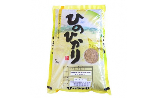 
＜毎月定期便＞ひのひかり精米5kg(一等米)全4回【4000945】
