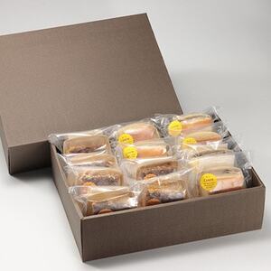 黒豆ベイクドチーズケーキとパンプキンケーキの詰め合わせ(各6個×2種)【配送不可地域：離島・沖縄県】【1660567】