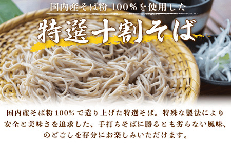 そば 特選そば 十割蕎麦 乾麺 40人前 × 12回 【 12か月 定期便 】 国産原料100%使用 十割そば専用工場謹製 山本食品 信州 10割 蕎麦 十割そば 信州そば 乾そば 小麦粉不使用 45