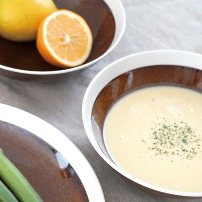 ふるさと納税 多治見市 【美濃焼】TLPリムバンド オートミル(ホワイト×2/ブラウン×2)4枚セット【軽量食器】 |  | 02