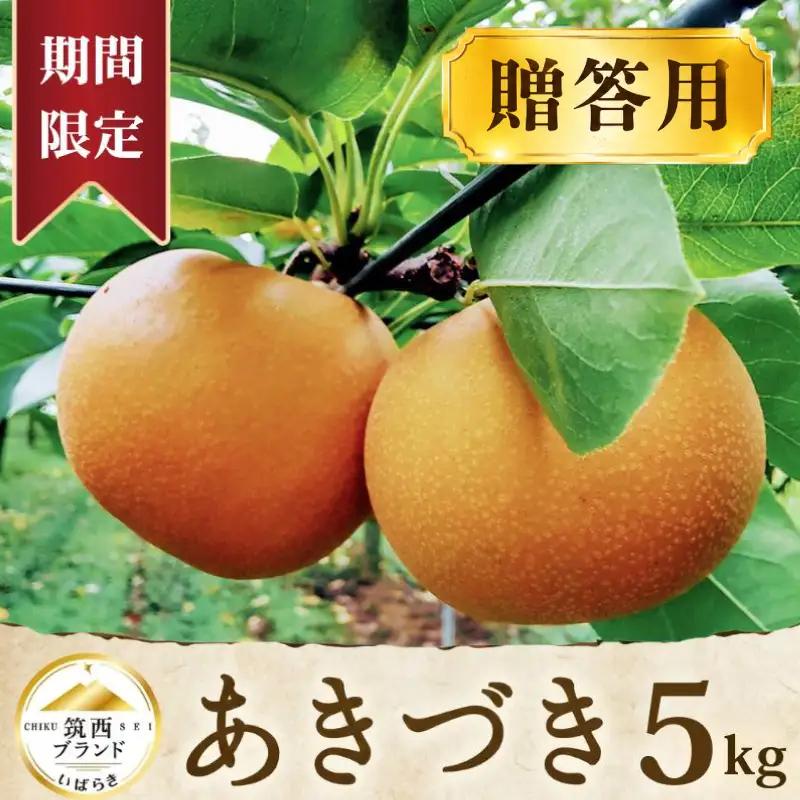梨 あきづき 5kg 2026年産 先行予約 梨