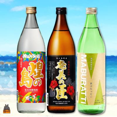 ふるさと納税 徳之島町 奄美黒糖焼酎　煌の島と奄美の匠とまぶらってぃ(合計24本)セット |  | 01