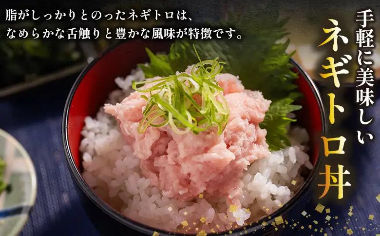 【ねぎとろ】大熊 ねぎとろ 12600g 【各1050g×12回定期便】 Wda-0027