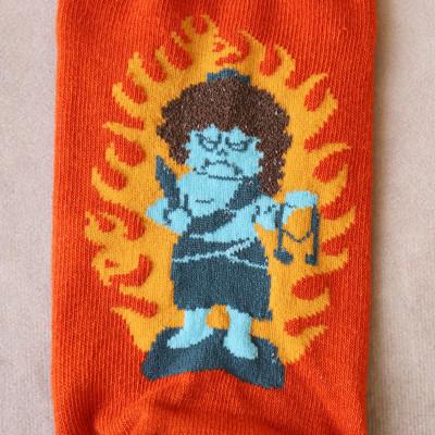 ふるさと納税 大和高田市 仏下-ぶつした-お不動ソックスMサイズ・オレンジ |  | 02