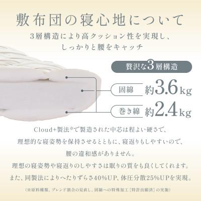 ふるさと納税 小山市 APHRODITA 日葵羊毛混布団セットセミダブルロング 日本製 創業150年の信頼と実績 |  | 02