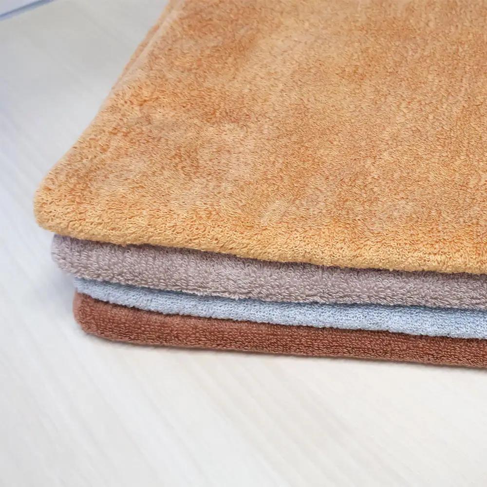 【泉州タオル】ハーフバスタオル8枚入（ブルーグレー） 33cm×120cm 綿100%